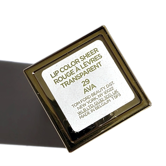 Tom Ford Boys & Girls Mini Lip Color Sheer Transparent #29 Ava New